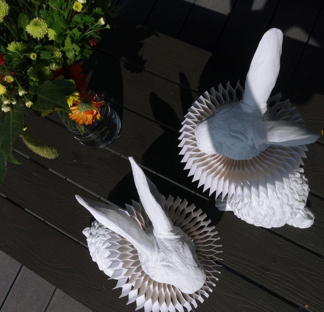 Rabbit X Table Lamp-Neutral Decor