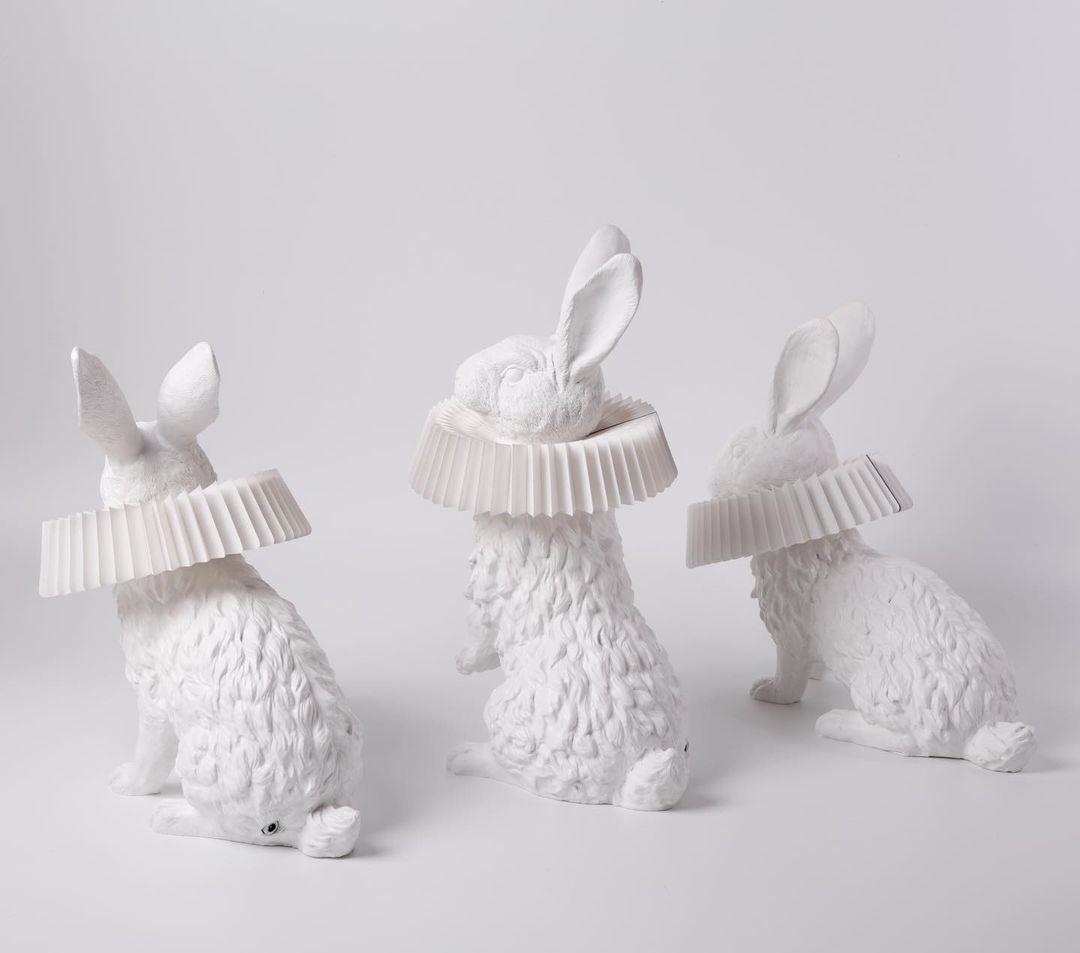Rabbit X Table Lamp-Neutral Decor