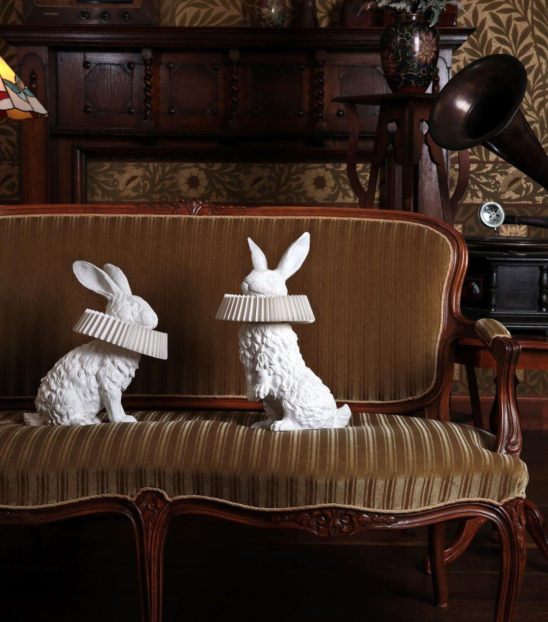 Rabbit X Table Lamp-Neutral Decor