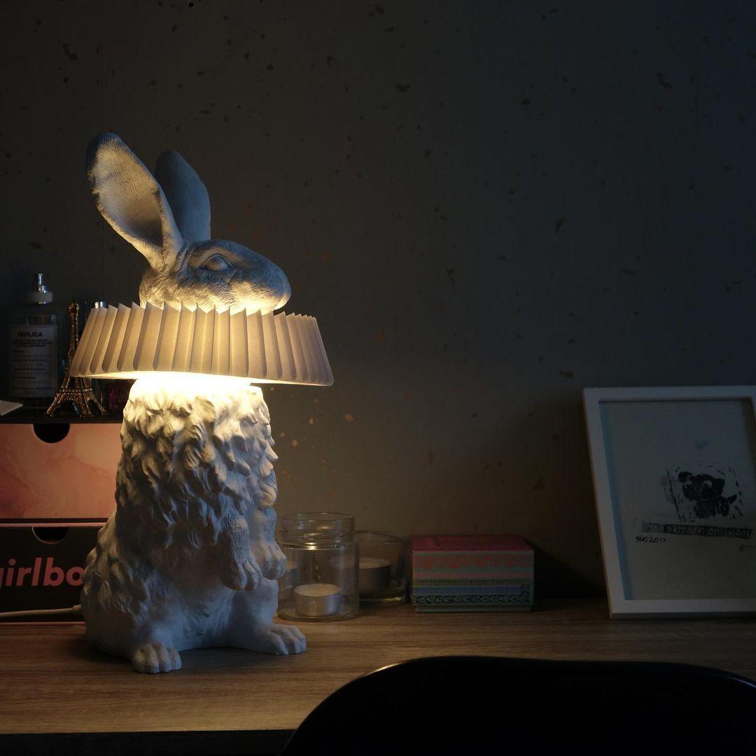 Rabbit X Table Lamp-Neutral Decor