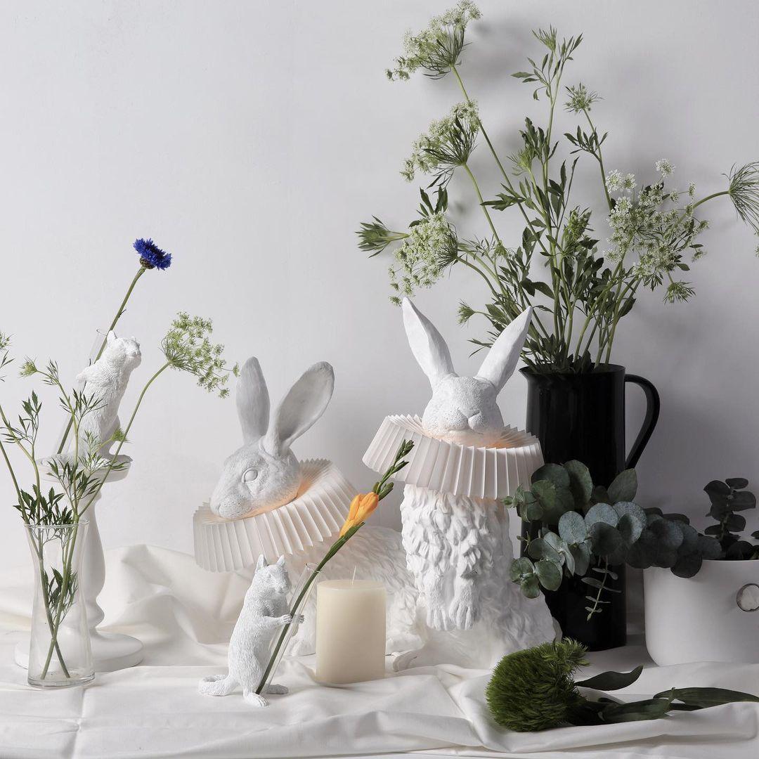 Rabbit X Table Lamp-Neutral Decor