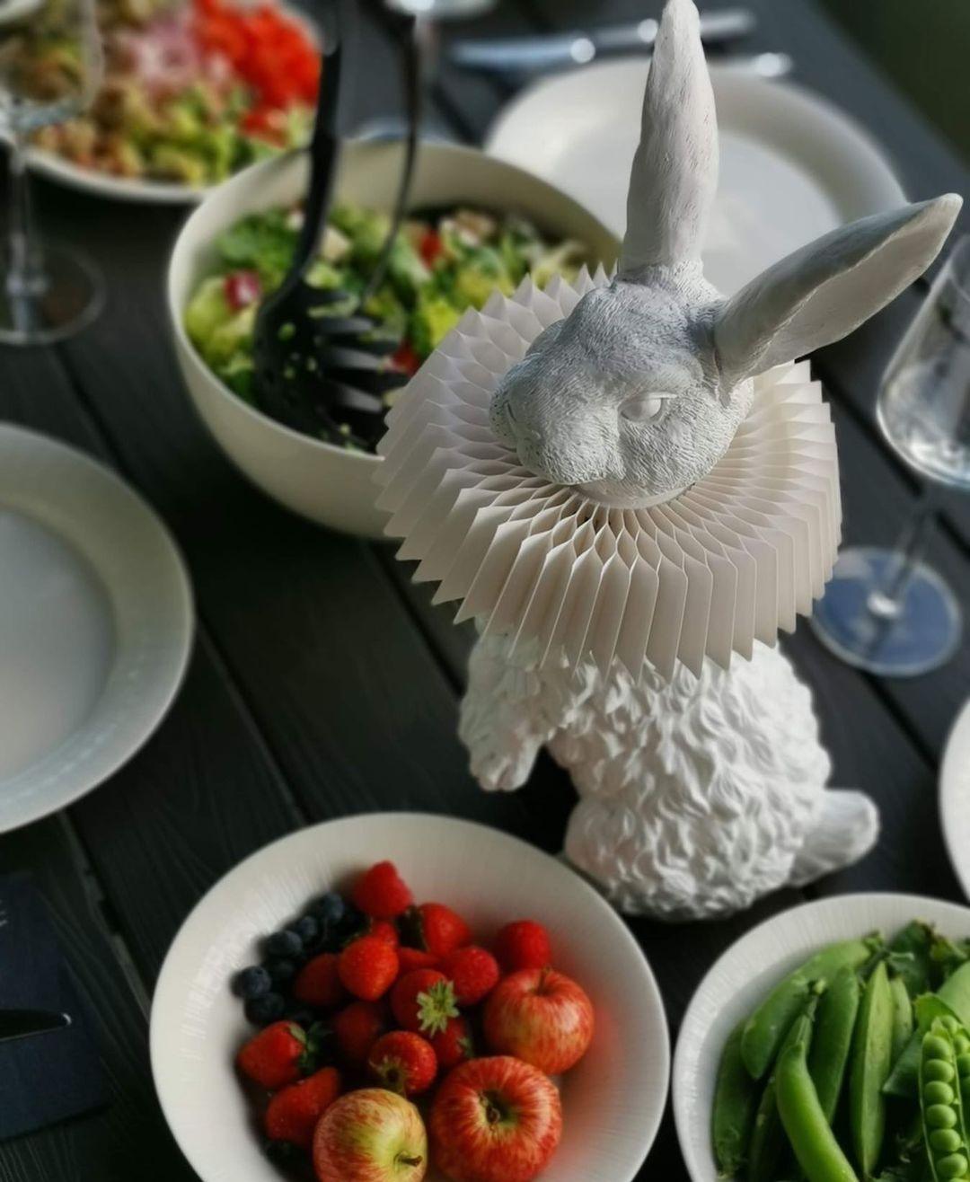 Rabbit X Table Lamp-Neutral Decor