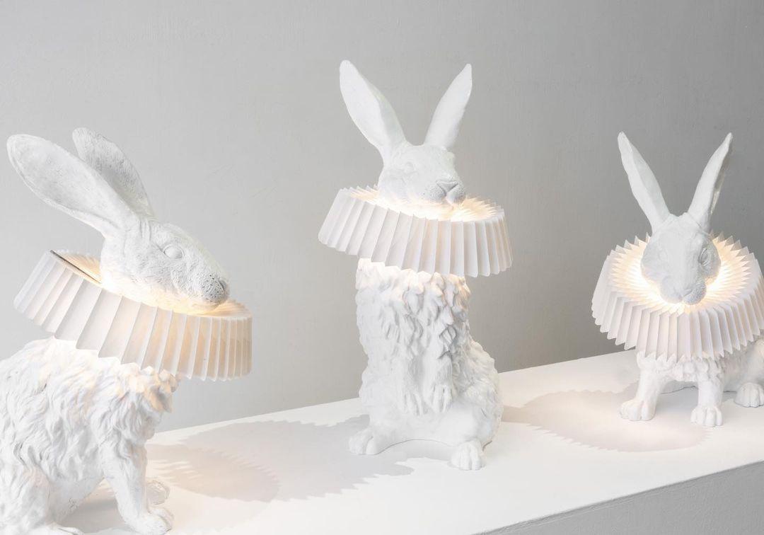 Rabbit X Table Lamp-Neutral Decor