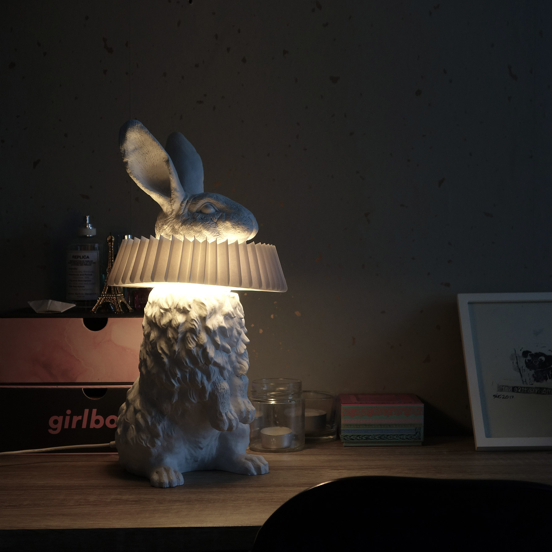 Rabbit X Table Lamp-Neutral Decor