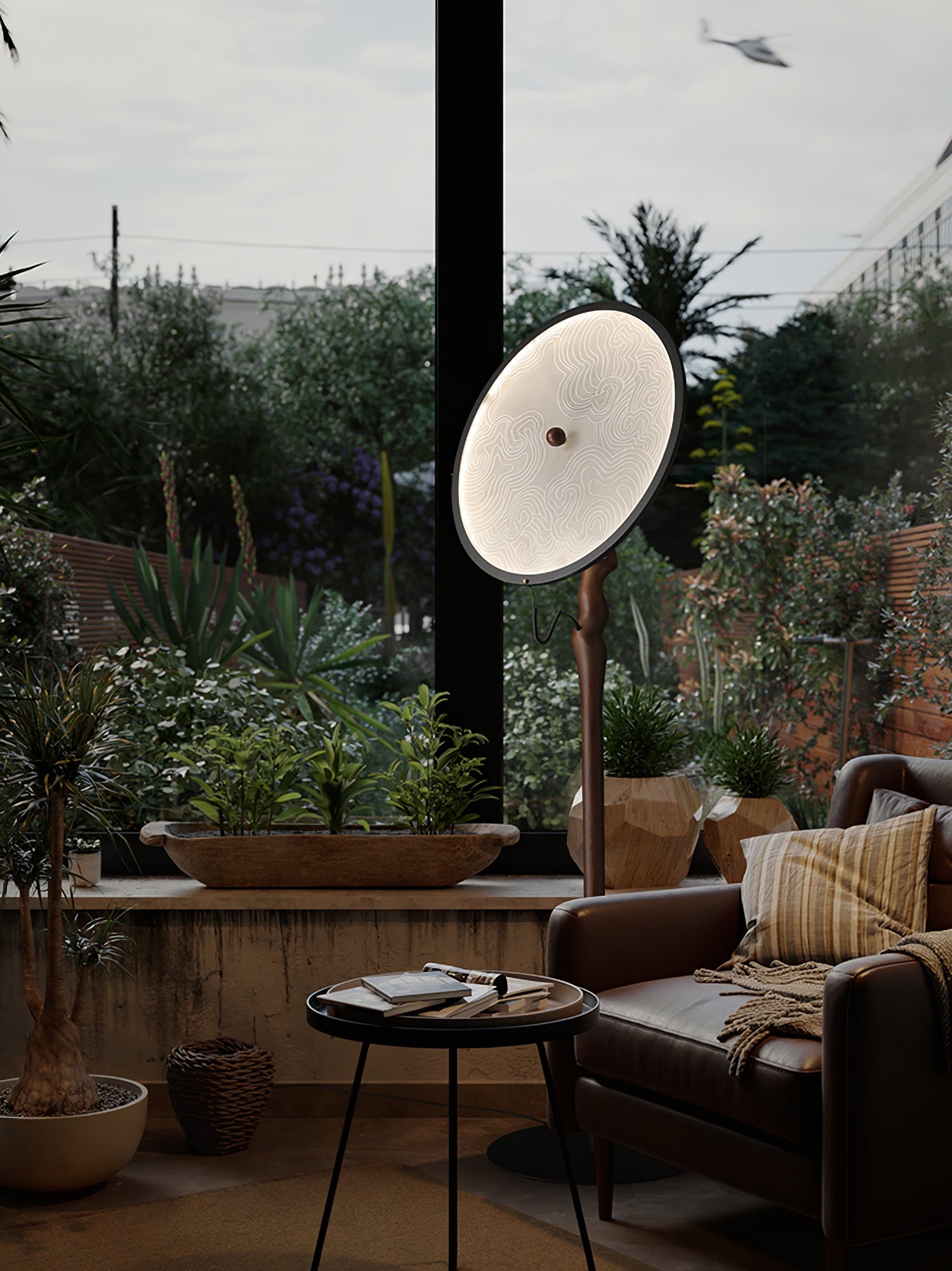 Evliriel Artistic Wood Floor Lamp-Neutral Decor