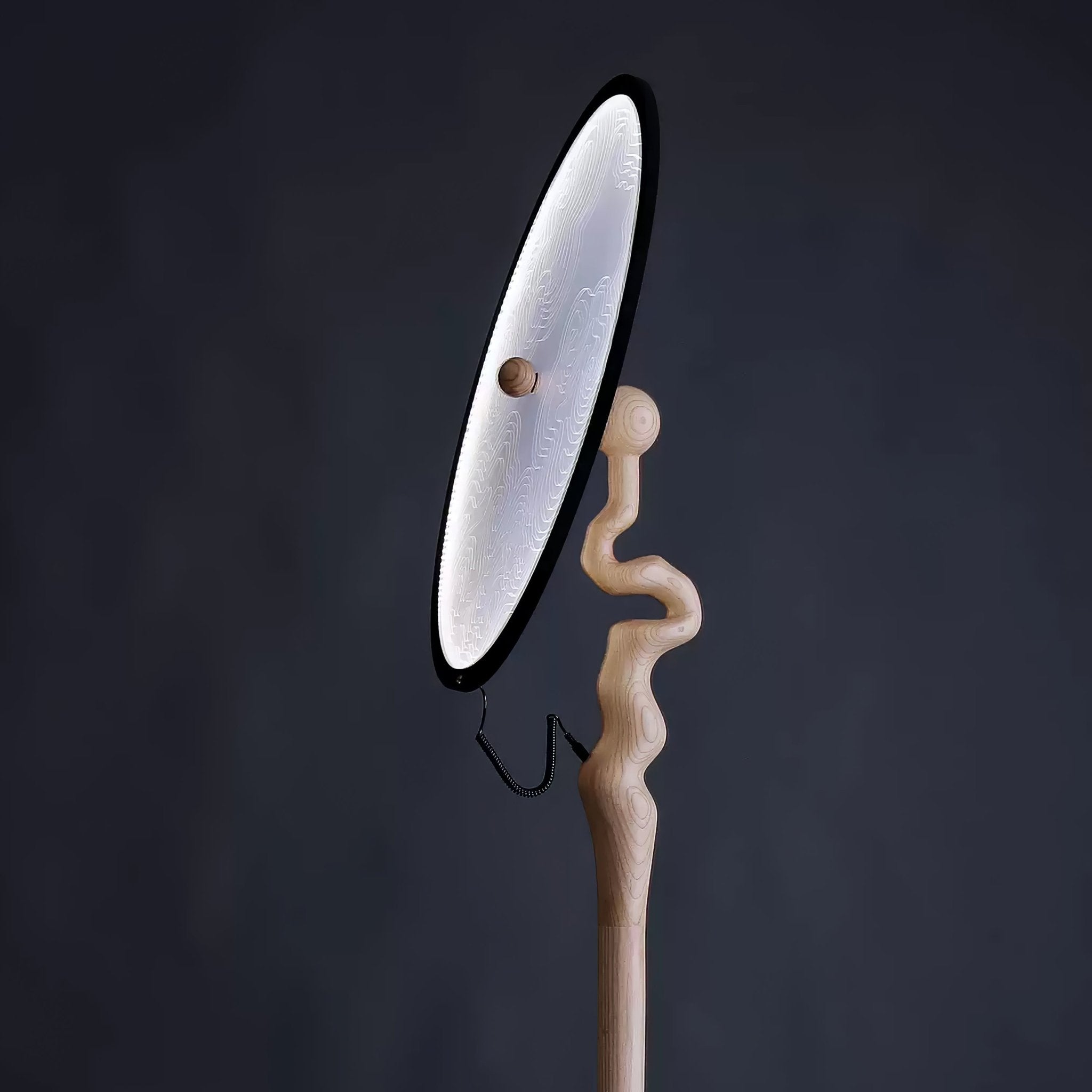 Evliriel Artistic Wood Floor Lamp-Neutral Decor