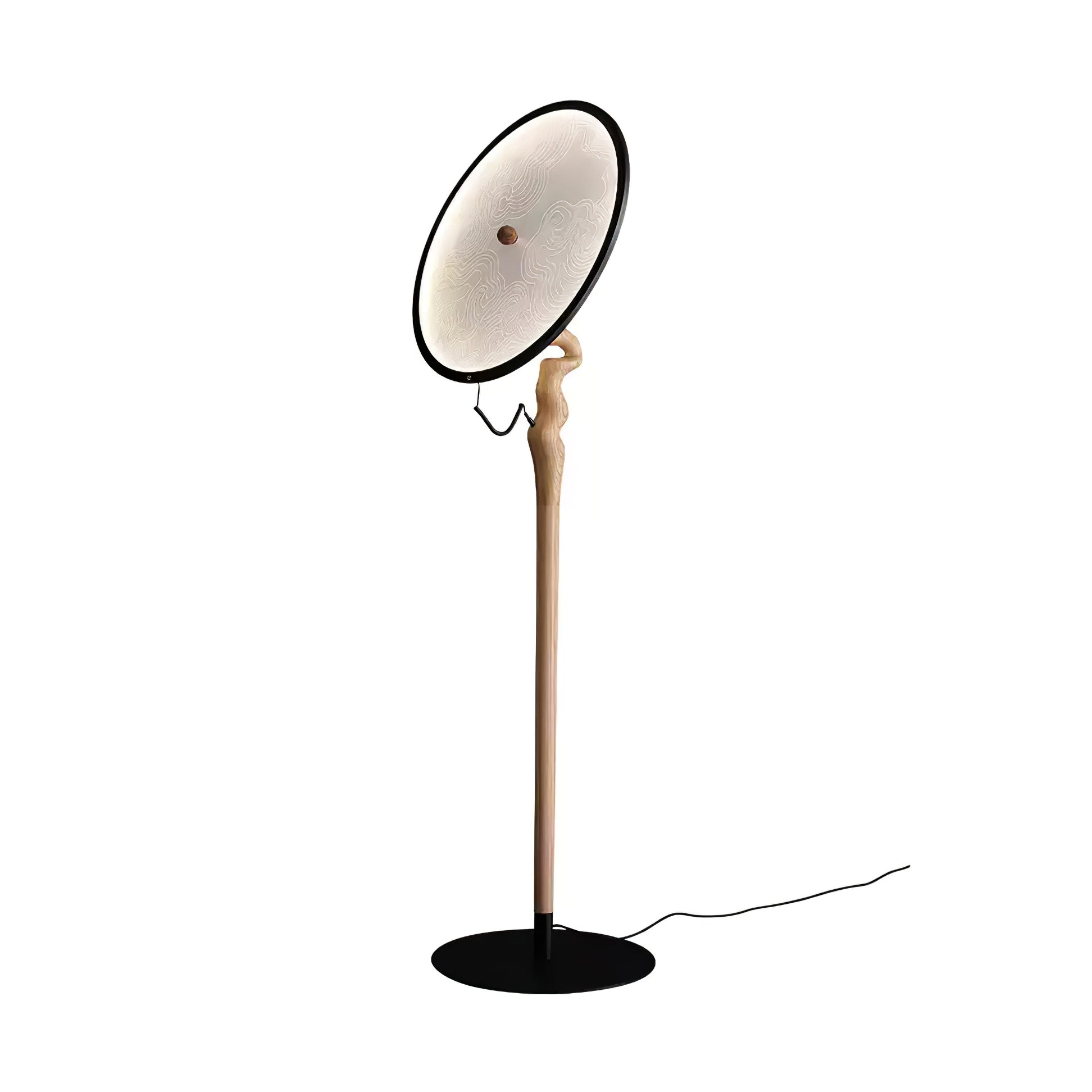 Evliriel Artistic Wood Floor Lamp-Neutral Decor