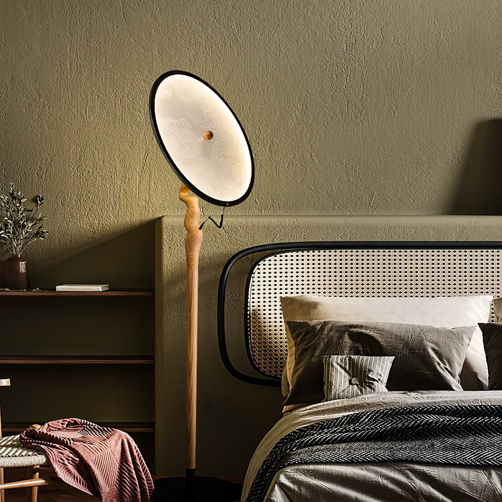 Evliriel Artistic Wood Floor Lamp-Neutral Decor