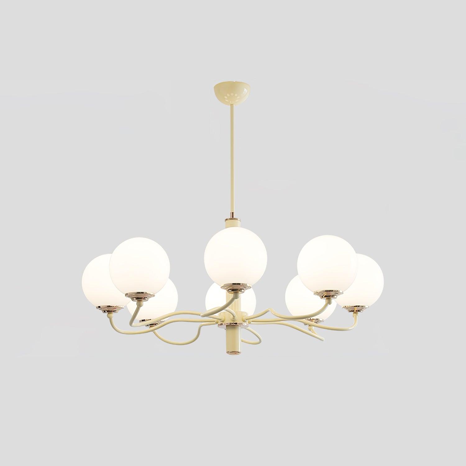 Lustra Chandelier Radiant Globe-Neutral Decor