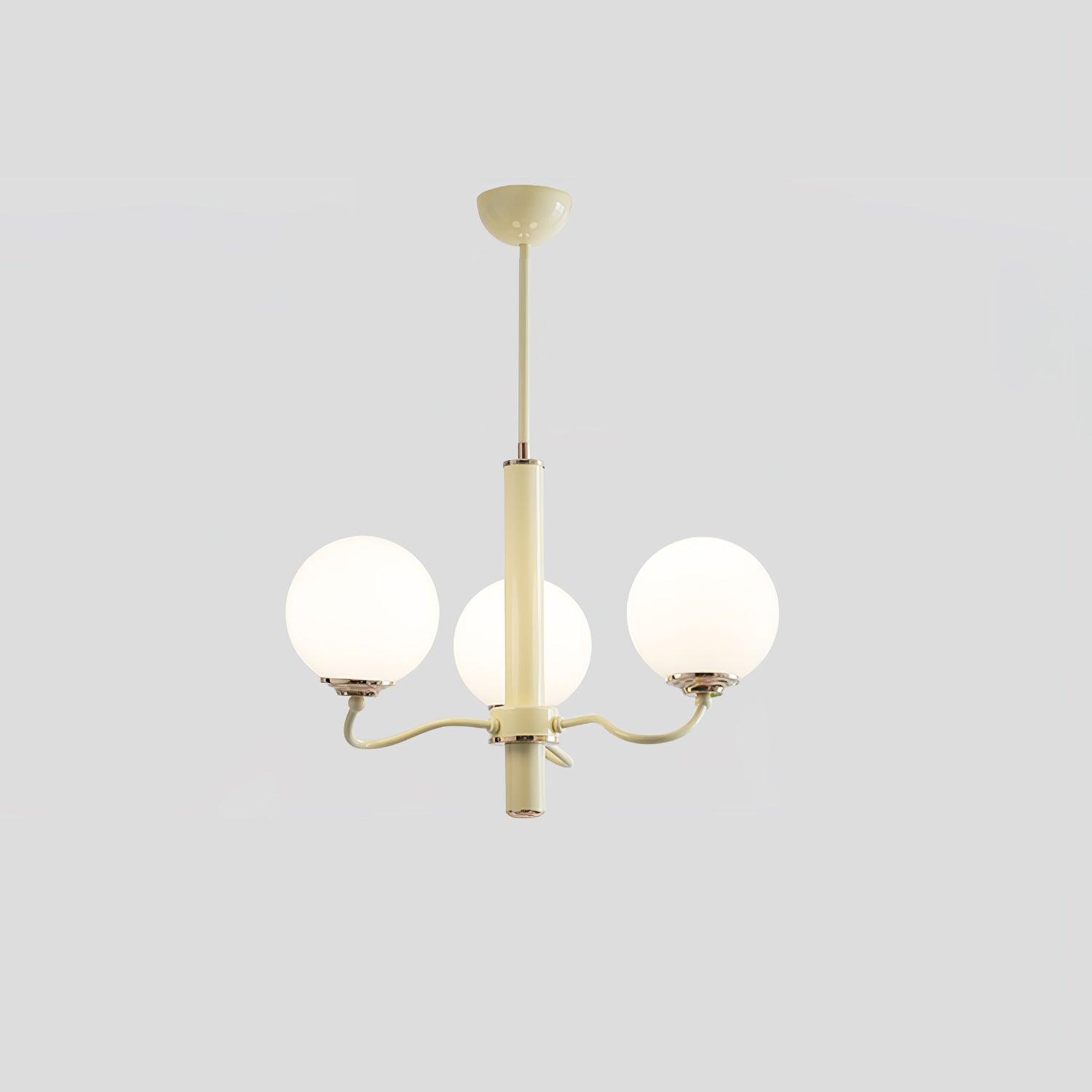 Lustra Chandelier Radiant Globe-Neutral Decor