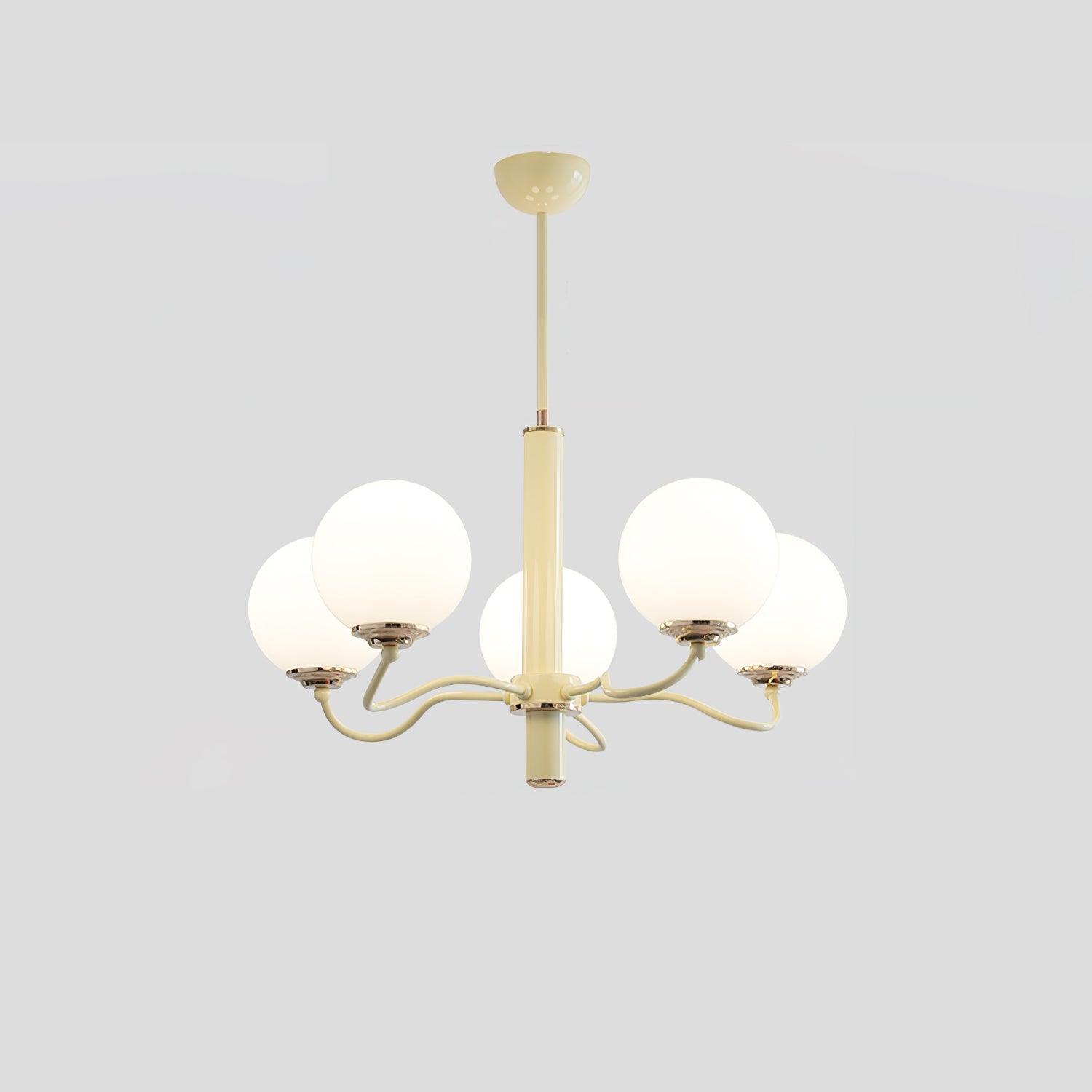 Lustra Chandelier Radiant Globe-Neutral Decor