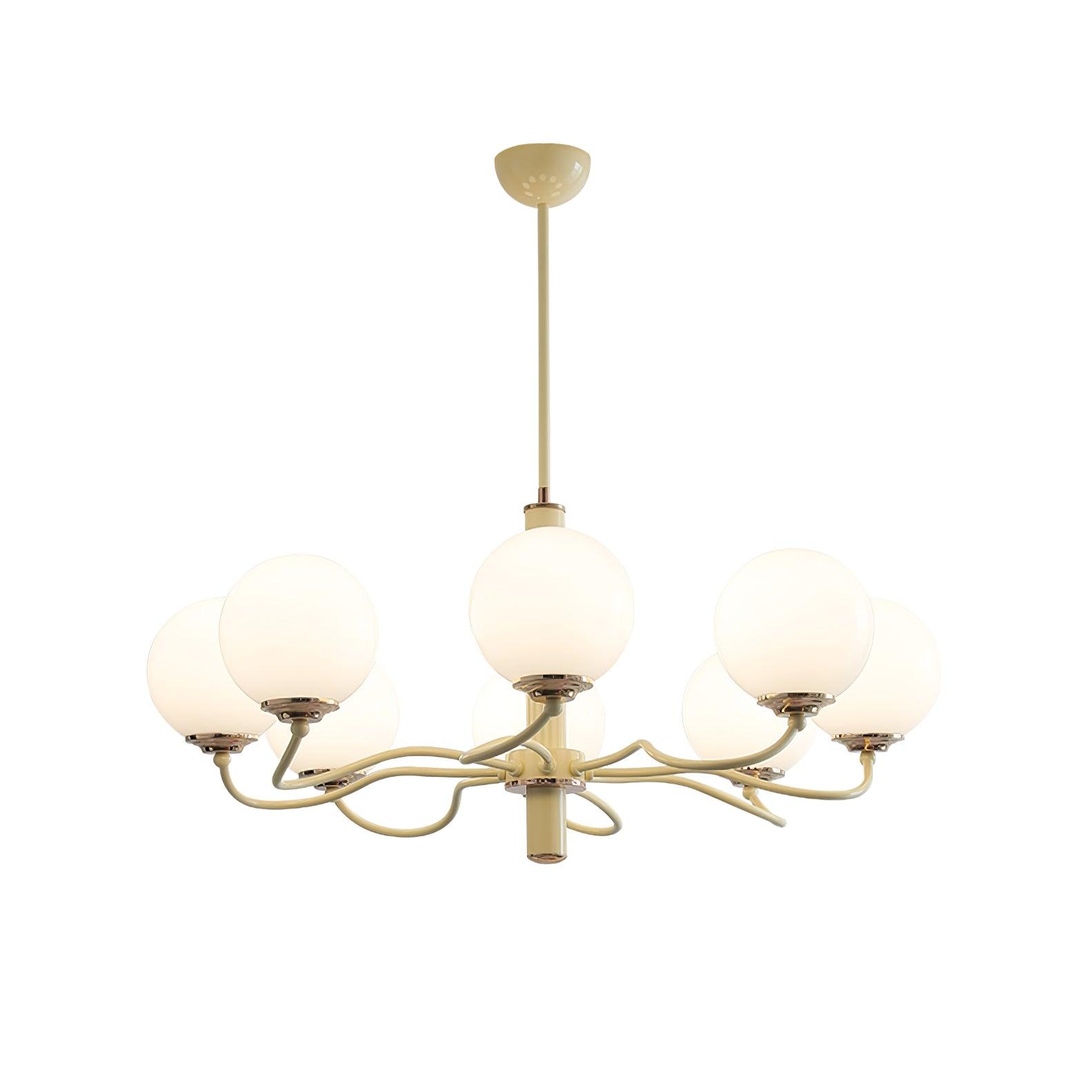 Lustra Chandelier Radiant Globe-Neutral Decor