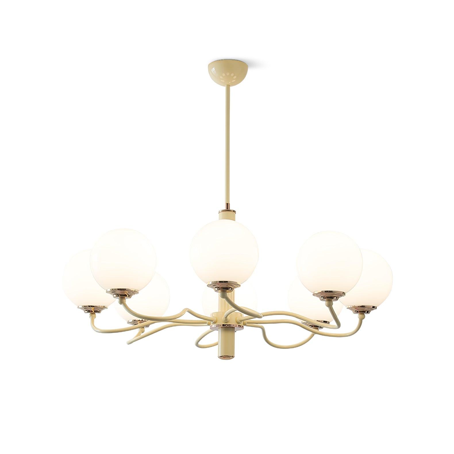 Lustra Chandelier Radiant Globe-Neutral Decor