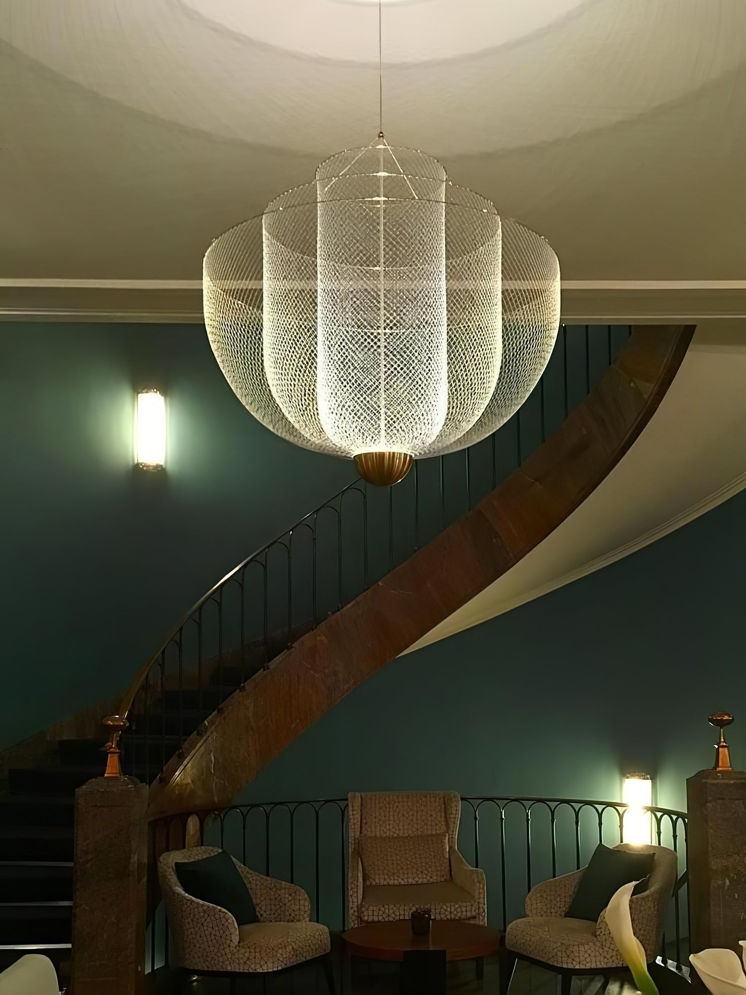 Lustra Chandelier Meshmatics Hanging Radiant-Neutral Decor