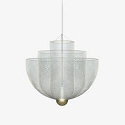 Lustra Chandelier Meshmatics Hanging Radiant-Neutral Decor