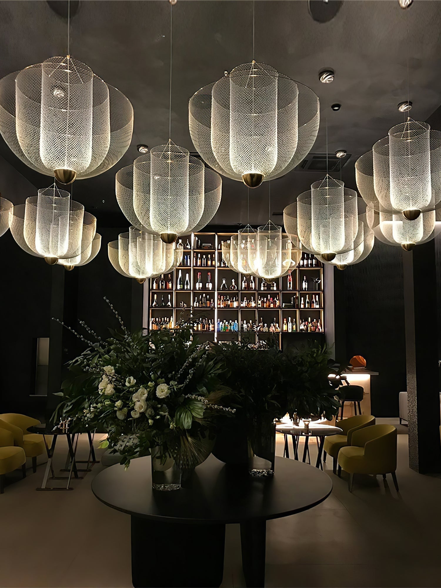Lustra Chandelier Meshmatics Hanging Radiant-Neutral Decor