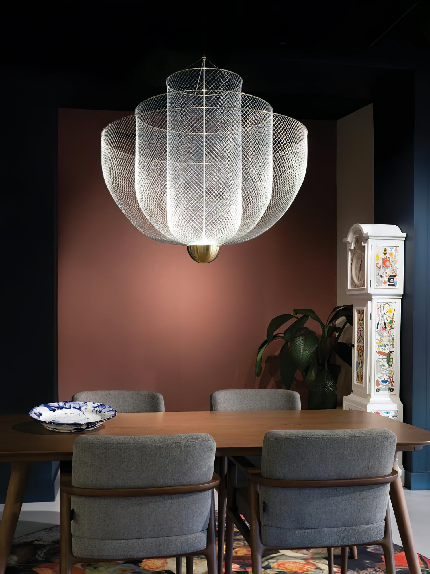Lustra Chandelier Meshmatics Hanging Radiant-Neutral Decor
