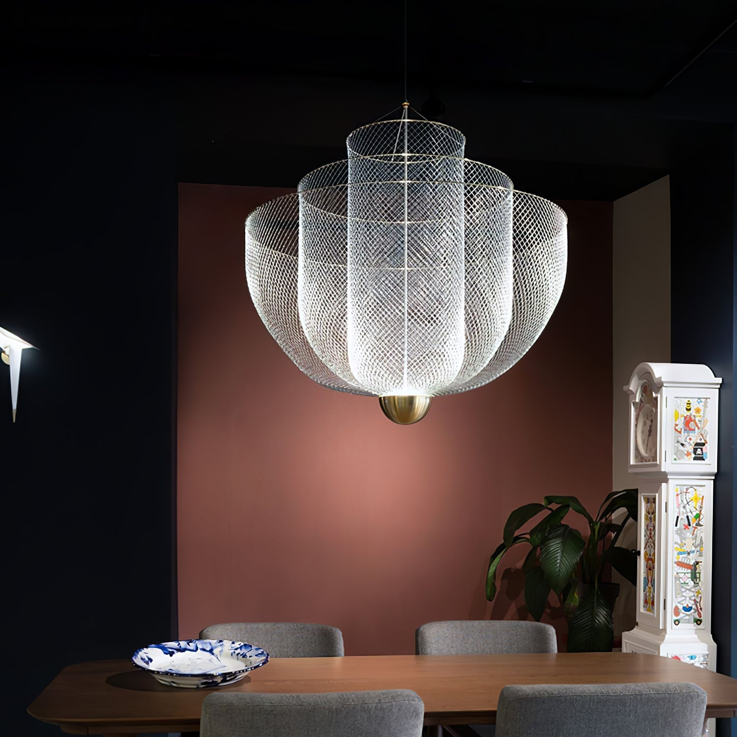Lustra Chandelier Meshmatics Hanging Radiant-Neutral Decor