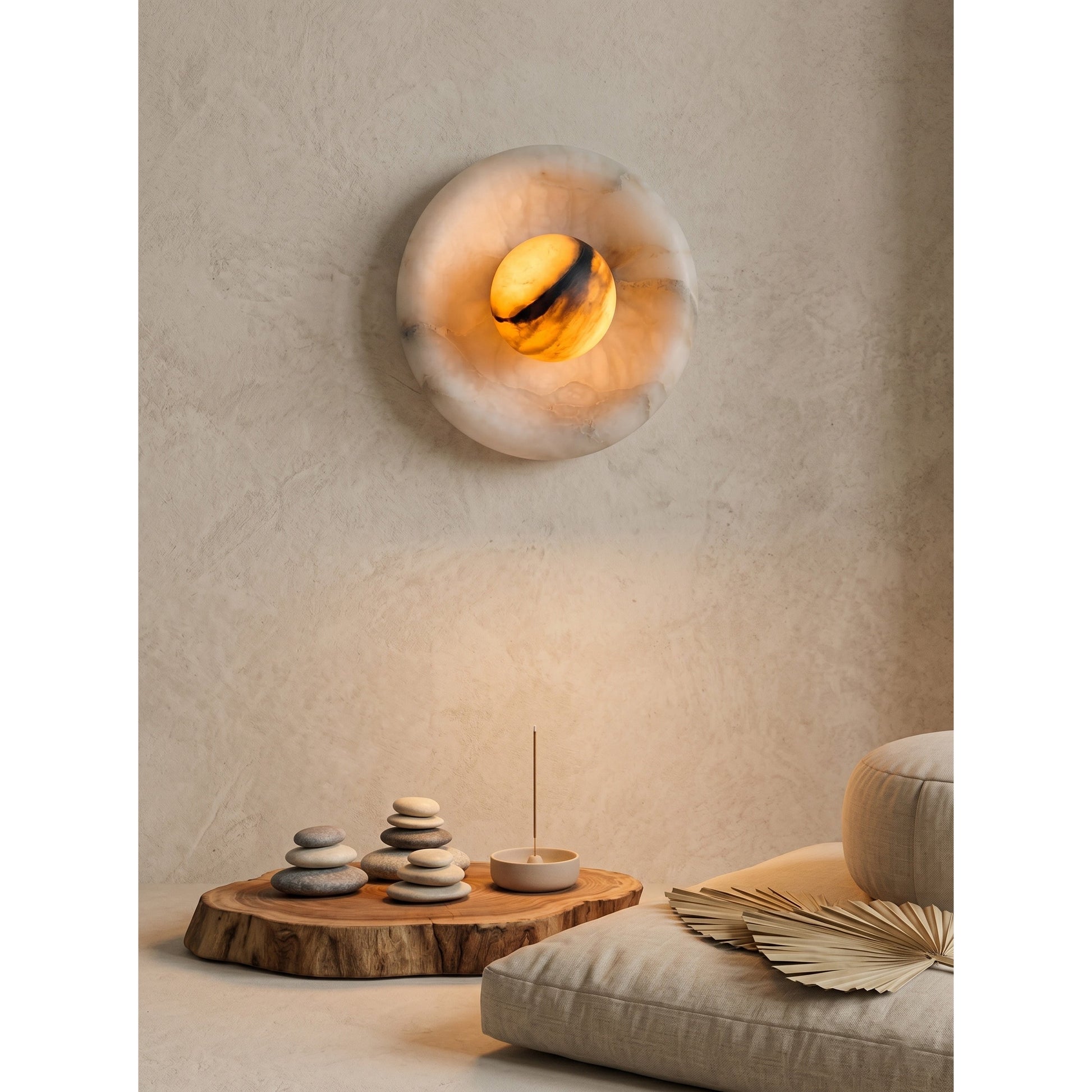 Dimensional drawing of the Orli Wall Lamp with measurements.