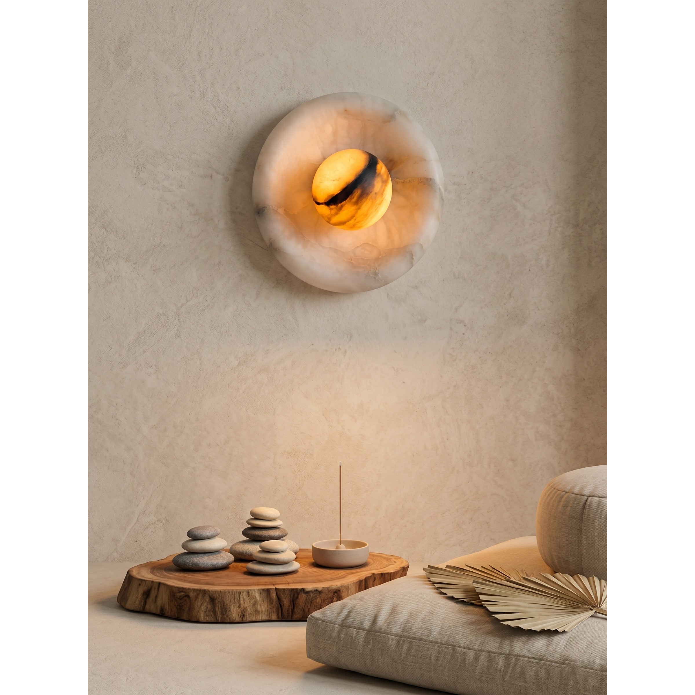 Dimensional drawing of the Orli Wall Lamp with measurements.