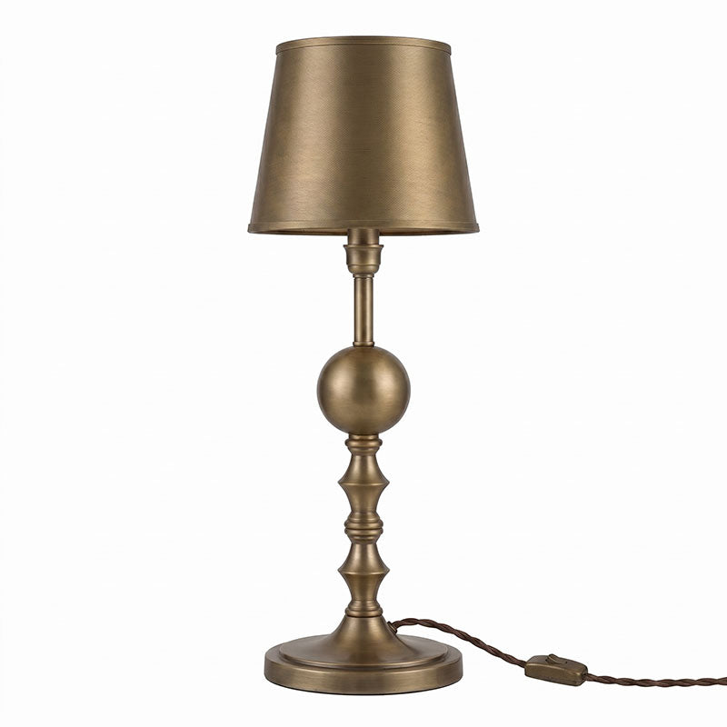 Angled view showing the elegant curve of the candelabra arms.