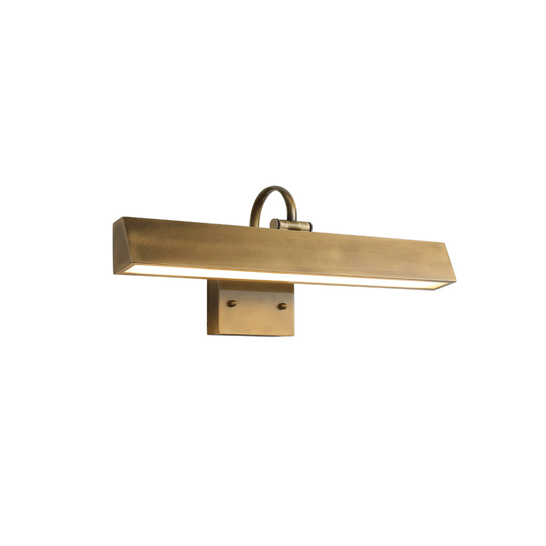 Arti Brass Wall Sconce in antique brass finish.