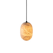 Aurora Alabaster Pendant Lamp against a neutral background.