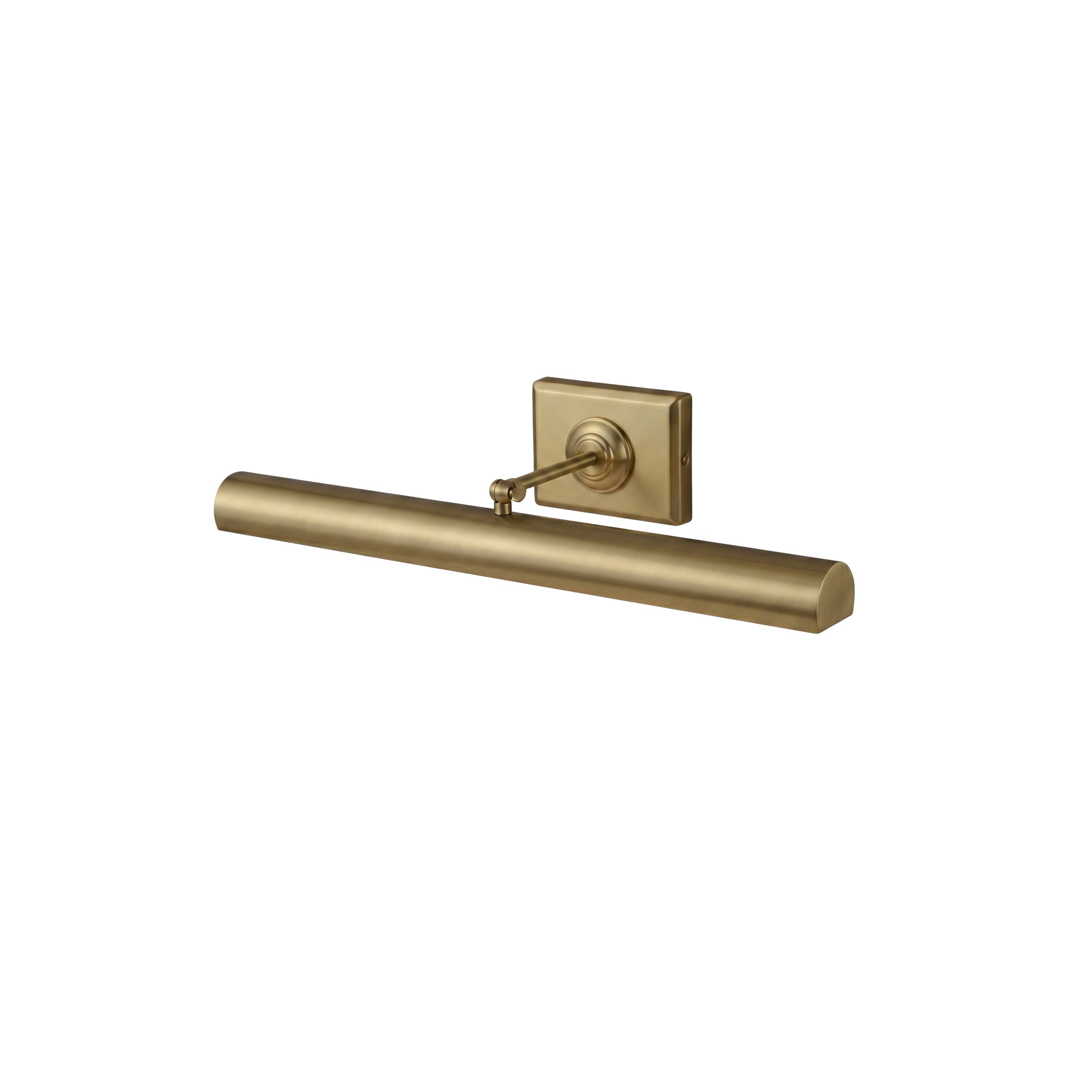 Front view of the Bilbury articulating wall sconce in a copper finish.