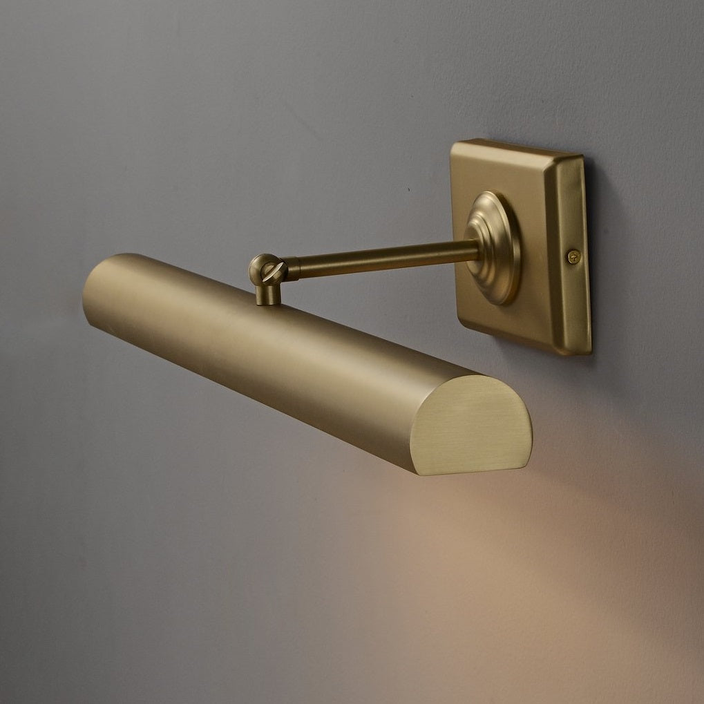 The Bilbury wall sconce in a mid-century modern living room.