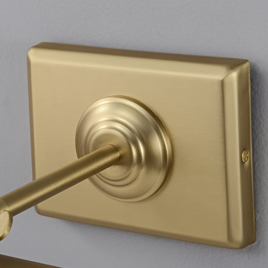 Uninstalled Bilbury wall sconce showing hardwiring components and mounting hardware.