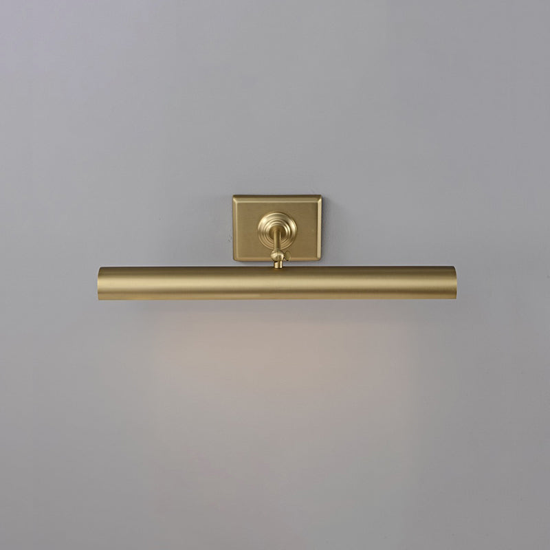 The Bilbury wall sconce shown fully extended for maximum reach.