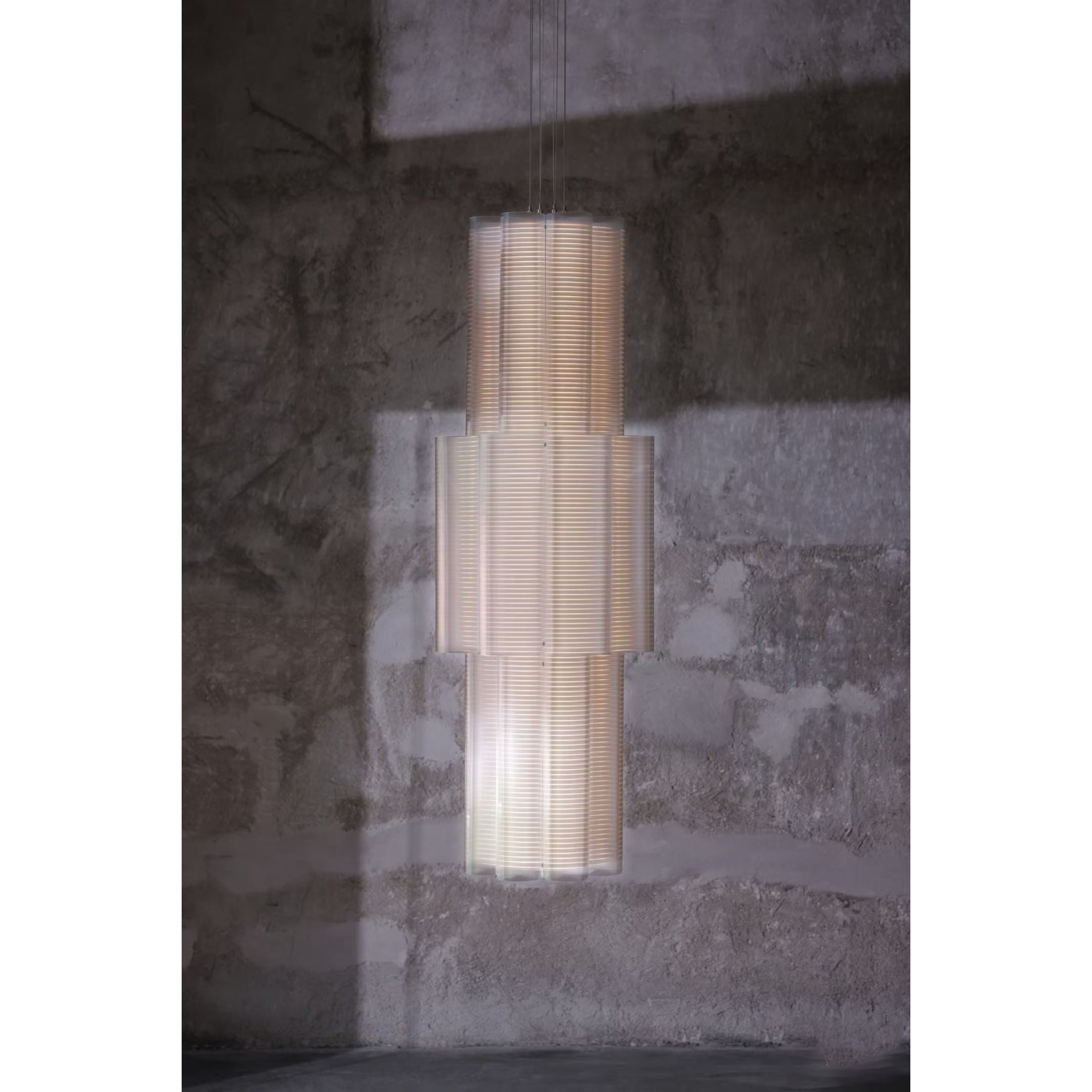 The smaller Bloom Chandelier model, perfect for intimate spaces.