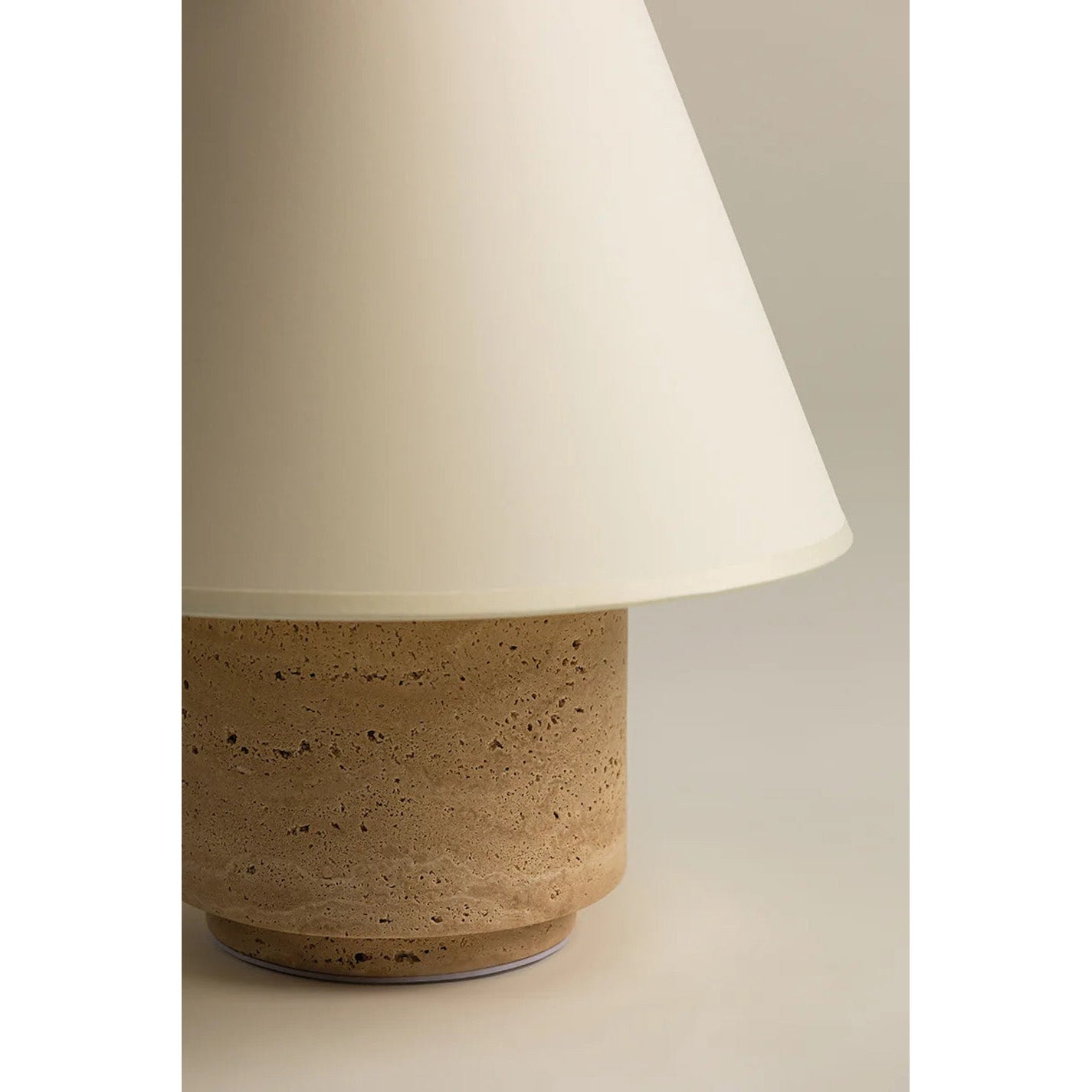 Full view of the Bronte Table Lamp with its power cord.