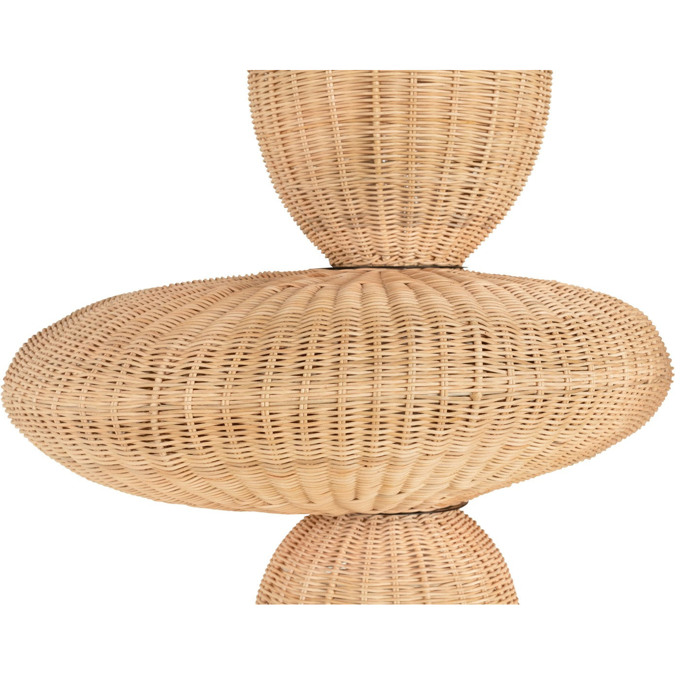The chandelier pictured lit, demonstrating the soft and diffused light it produces.