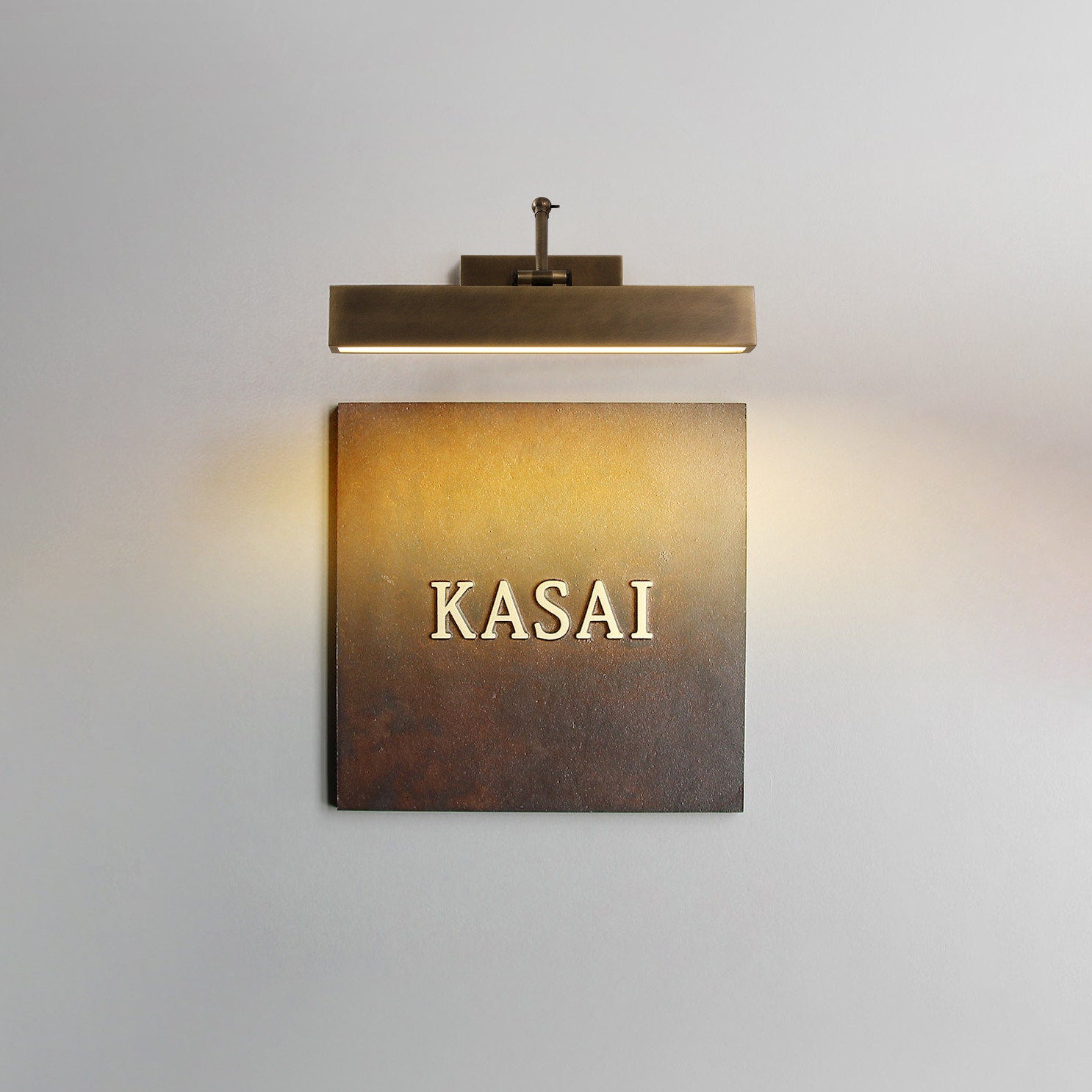 Comparison of the three available sizes of the Carlisle wall sconce.