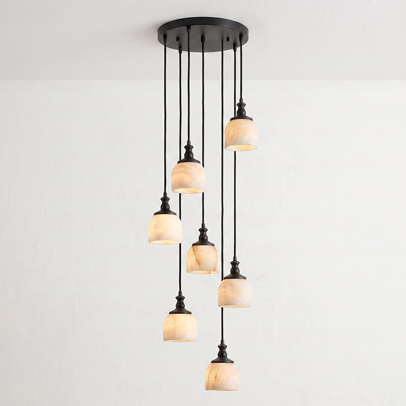 Stonewick Alabaster Cluster Chandelier