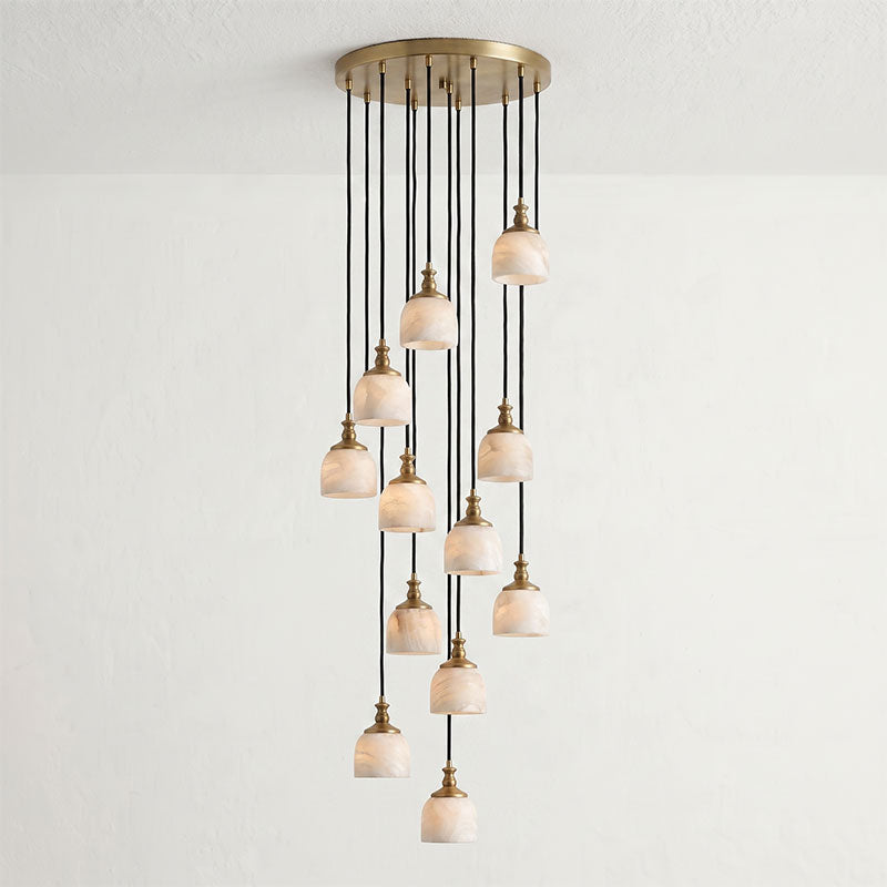 Stonewick Alabaster Cluster Chandelier