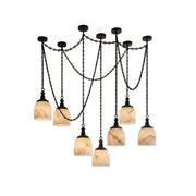Vernwick Chain Alabaster Chandelier