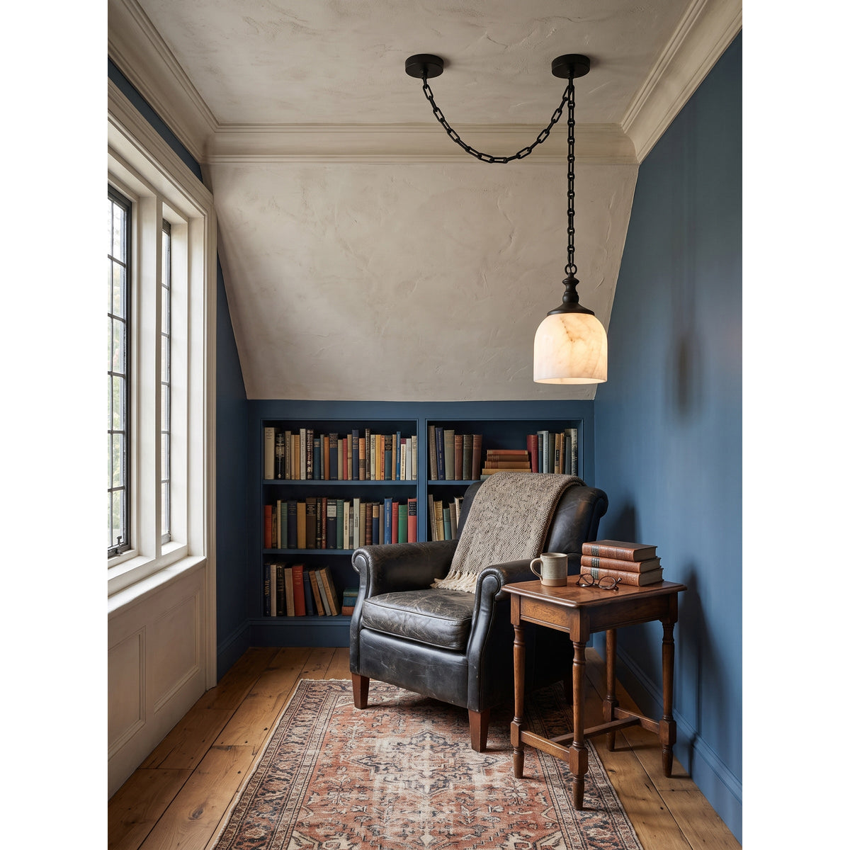 Vernwick Chain Alabaster Chandelier