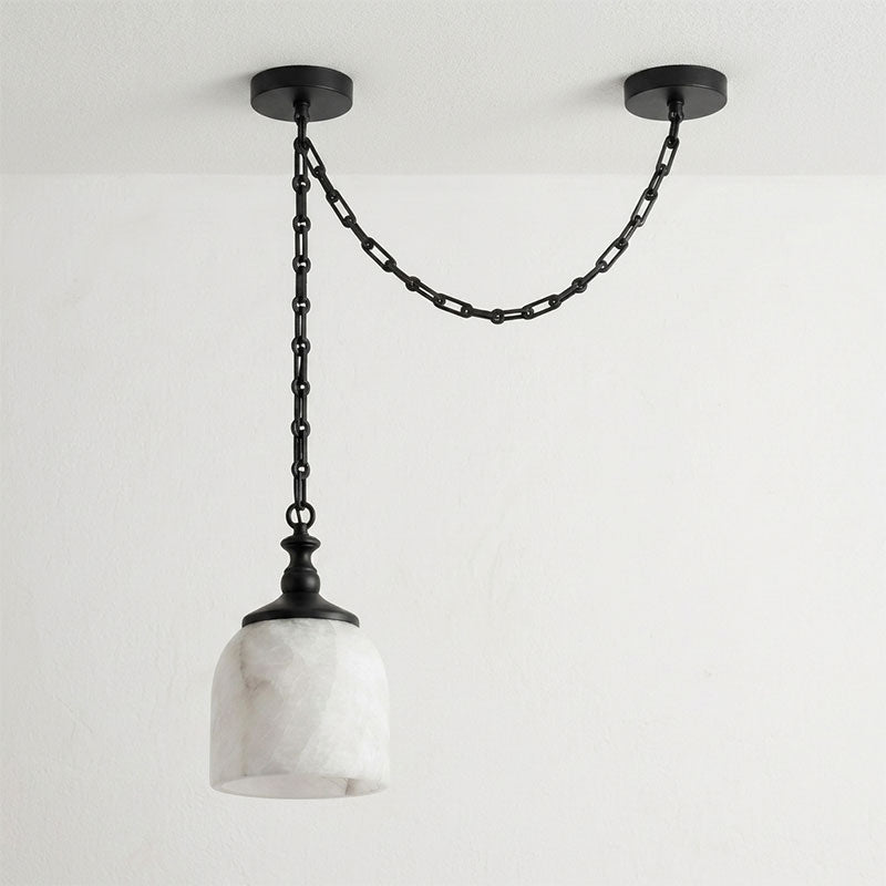 Vernwick Chain Alabaster Chandelier