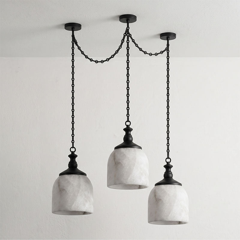 Vernwick Chain Alabaster Chandelier