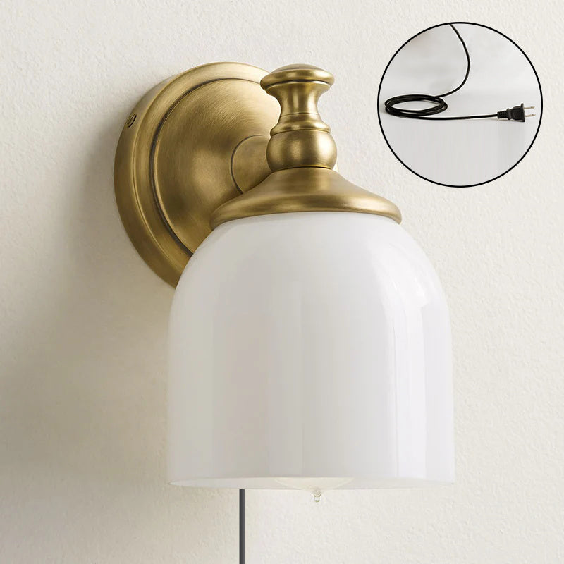 The E14 candelabra base socket without a bulb installed.
