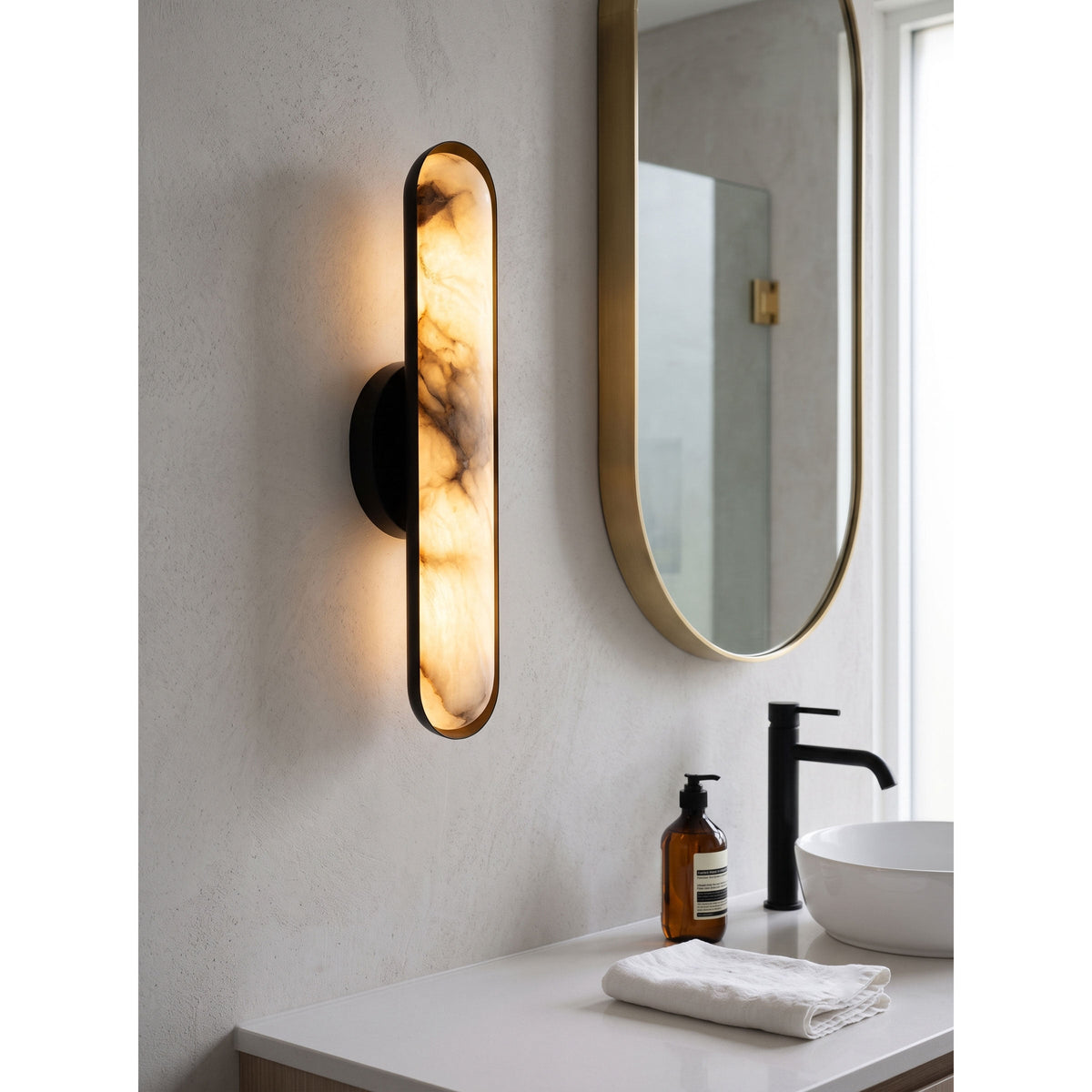 Mardenleigh Alabaster Wall Sconce
