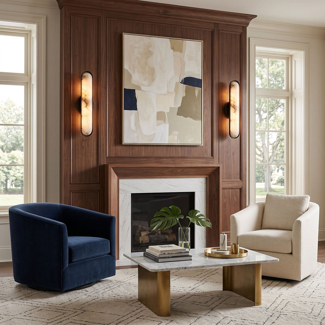 Mardenleigh Alabaster Wall Sconce