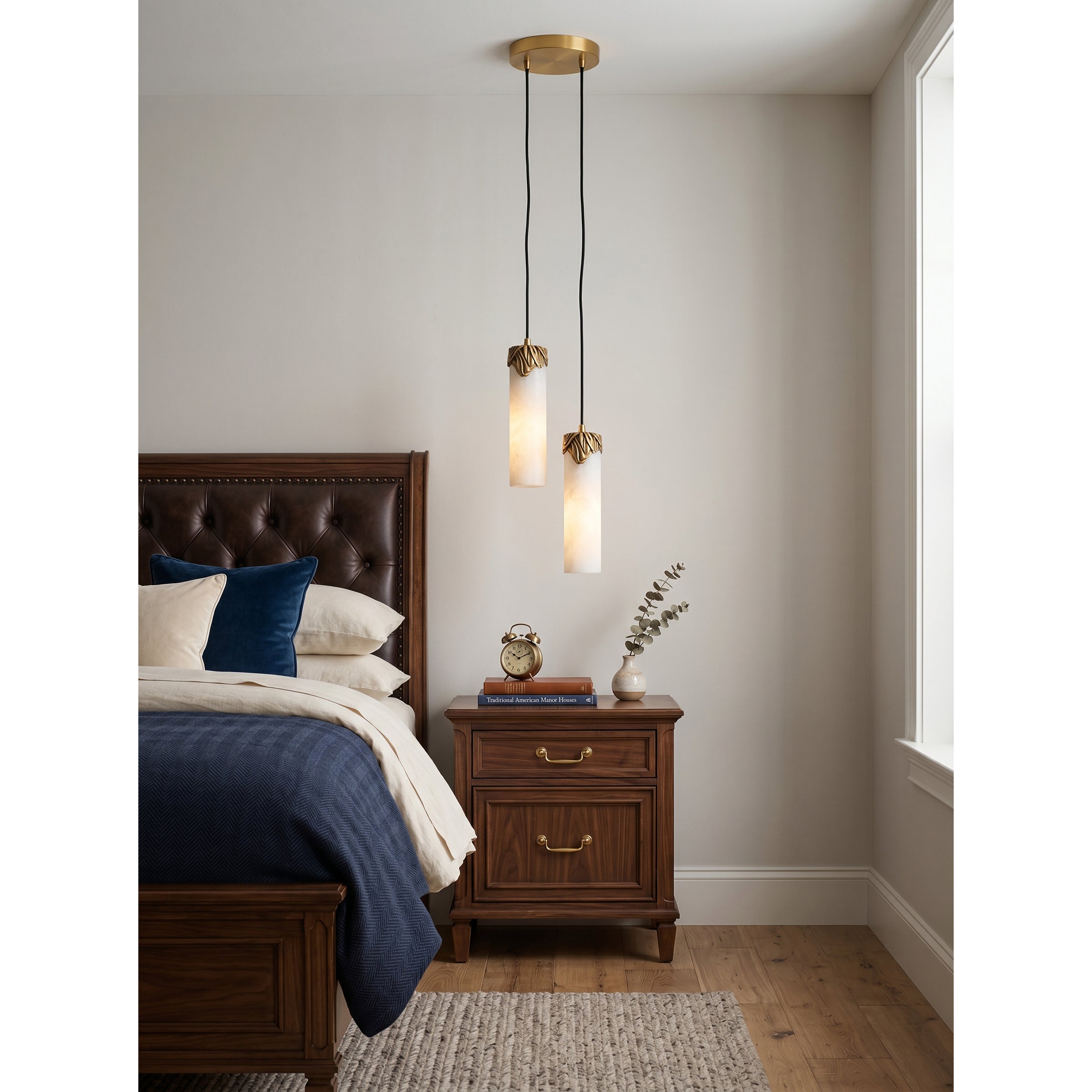 The 18-head Lyra chandelier, for maximum impact in a large commercial space.