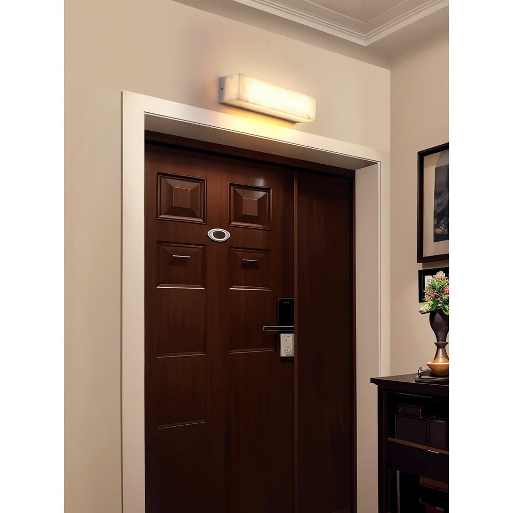 The 40cm Dara wall sconce shown to scale.