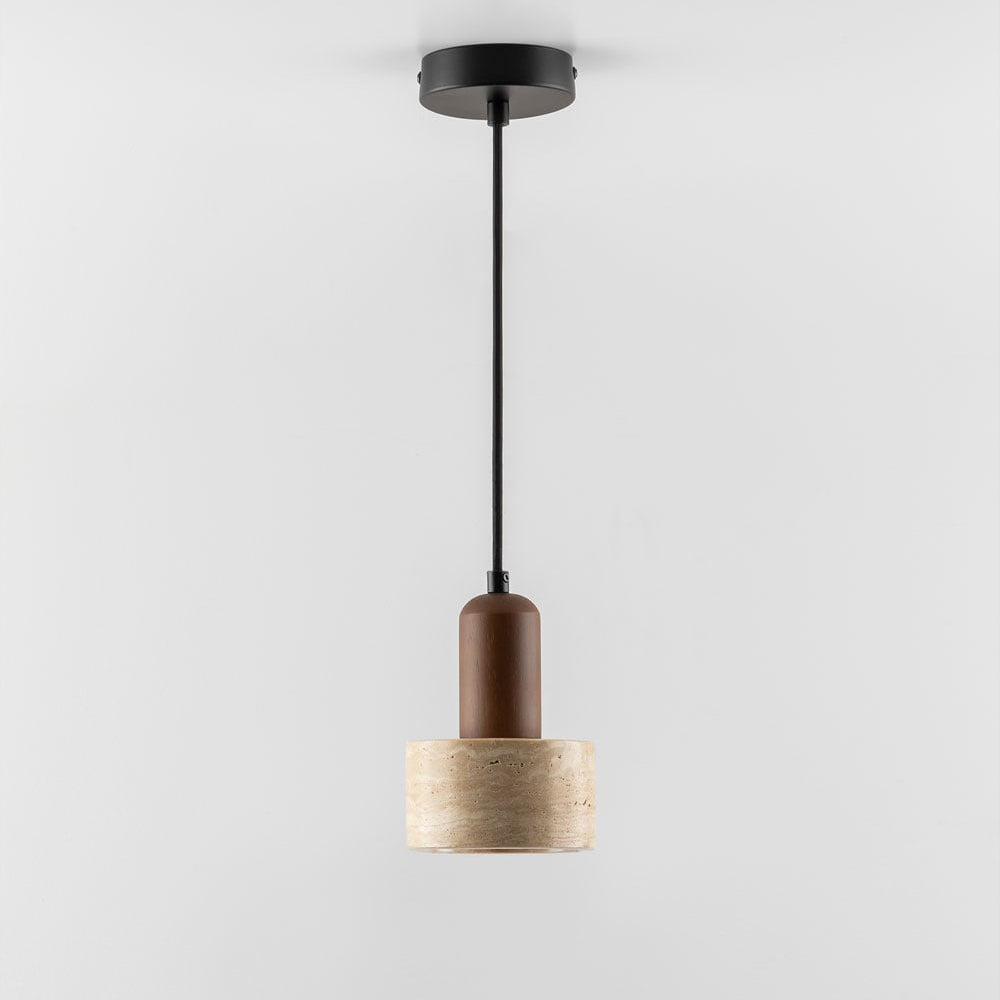 Lifestyle image featuring the Davise lamp in a cozy dining nook.
