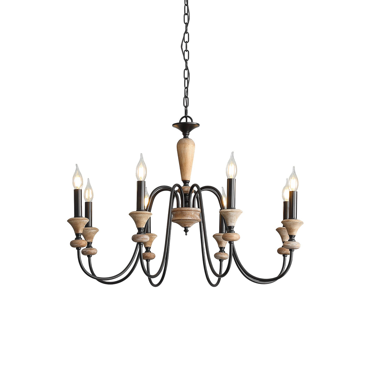 Ivydale Wood Chandelier