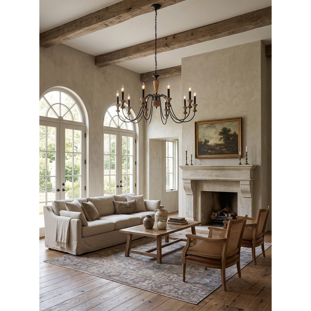 Ivydale Wood Chandelier