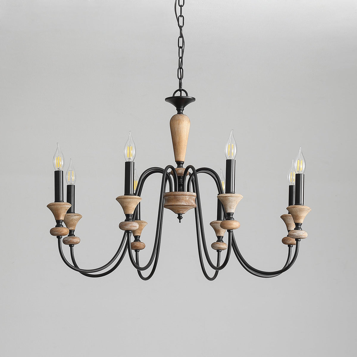 Ivydale Wood Chandelier